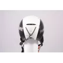 Skihelm/Snowboard Helm CASCO SNOW SHIELD, BLACK/white, einstellbar