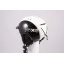 Skihelm/Snowboard Helm CASCO SNOW SHIELD, BLACK/white, einstellbar