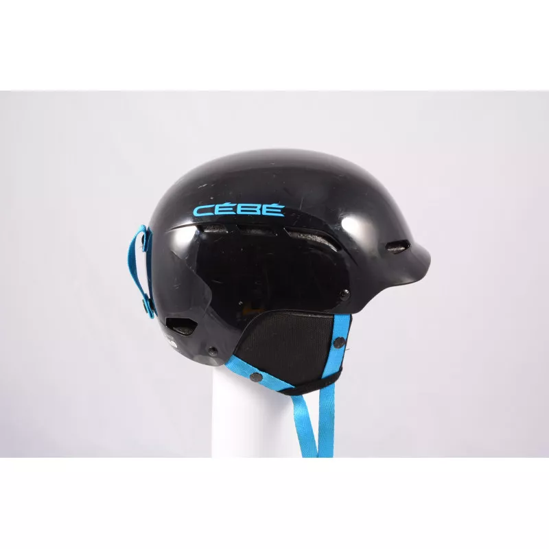 casque de ski/snowboard CEBE DUSK 2019, BLACK/blue, réglable