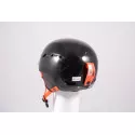 lyžiarska/snowboardová helma CEBE DUSK 2019, BLACK/red, nastaviteľná