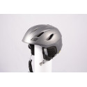 lyžiarska/snowboardová helma GIRO NINE grey, AIR ventilation, nastaviteľná