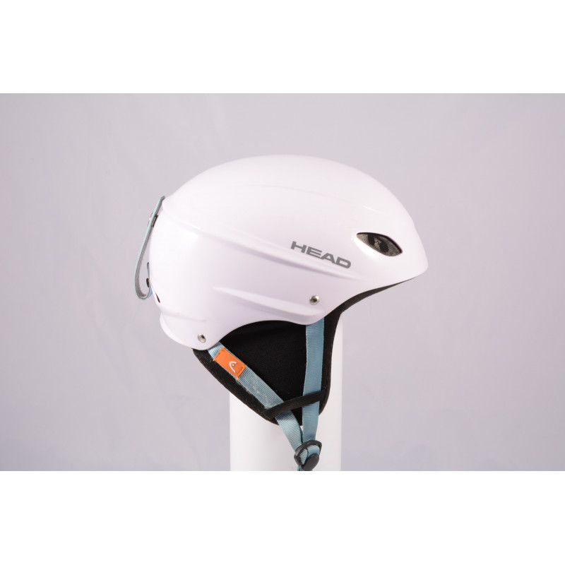 lyžiarska/snowboardová helma HEAD 2020 WHITE/blue, einstellbar ( TOP stav )