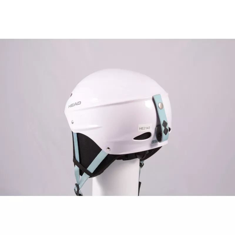 casco da sci/snowboard HEAD 2020 WHITE/blue, regolabile ( in PERFETTO stato )