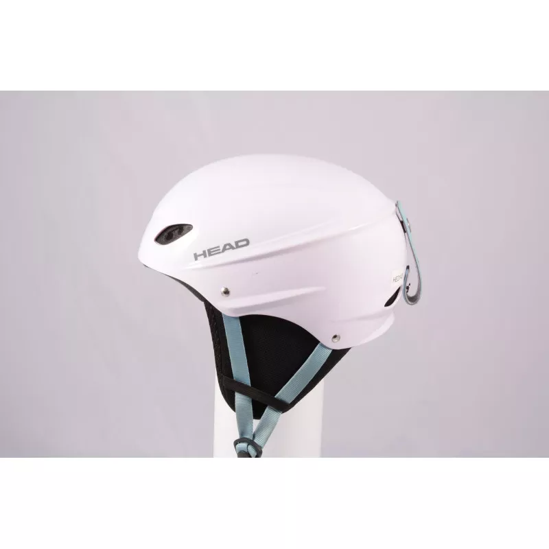 skihelm/snowboardhelm HEAD 2020 WHITE/blue, verstelbaar ( TOP staat )