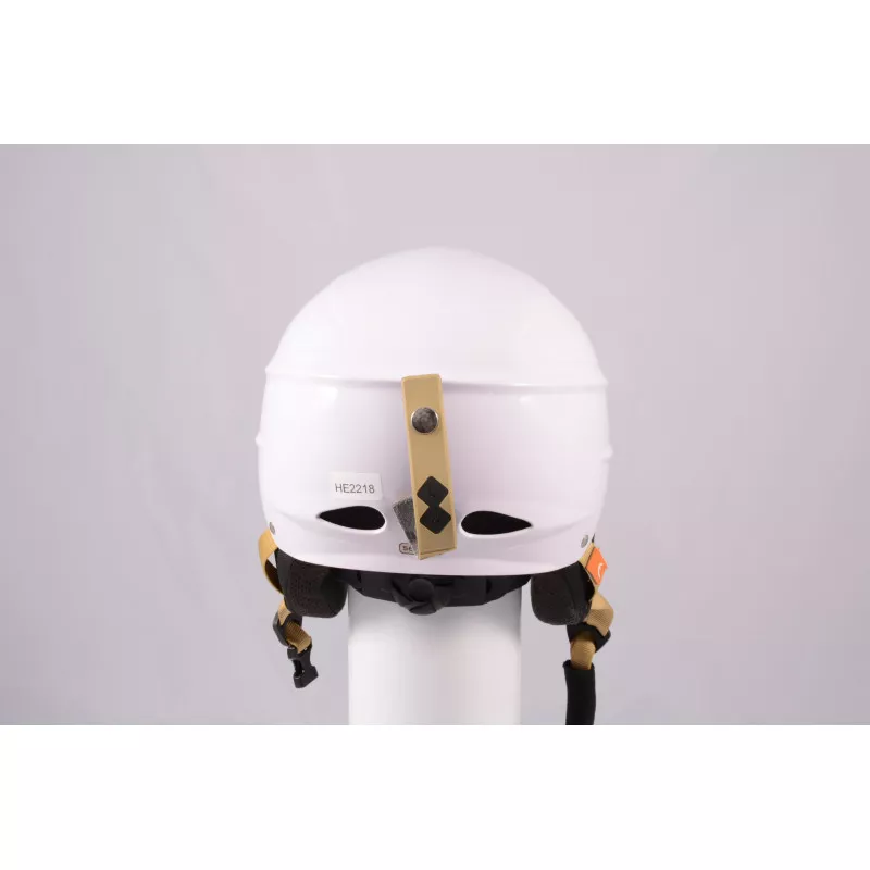 Skihelm/Snowboard Helm HEAD 2020 WHITE/brown, einstellbar ( TOP Zustand )