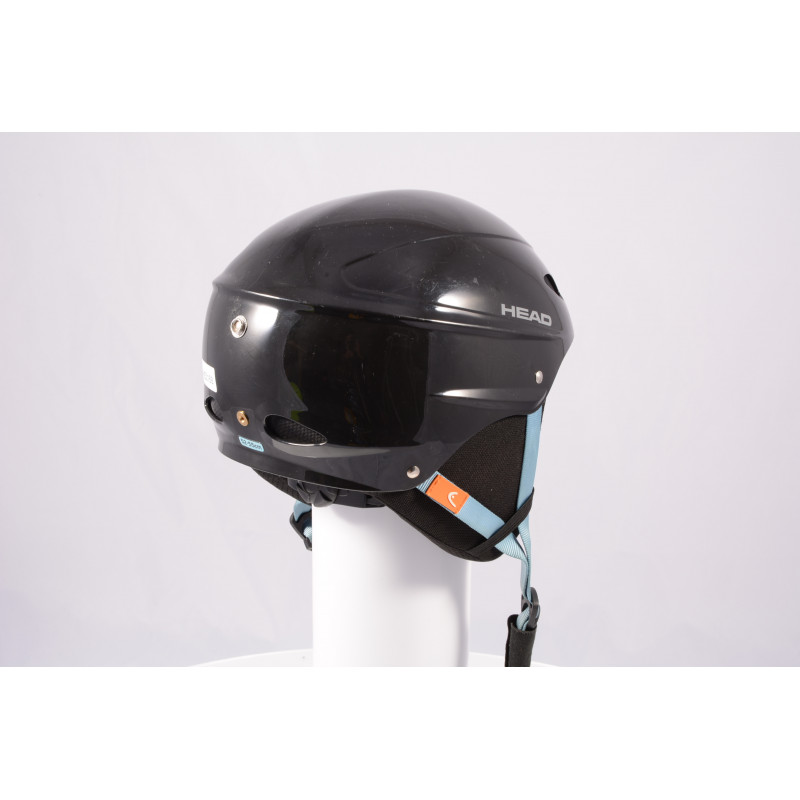casco da sci/snowboard HEAD BLACK/blue, regolabile