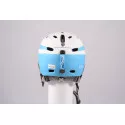 lyžařská/snowboardová helma PRET EFFECT GRENZWERTIG 2019, WHITE/blue, Air ventilation, nastavitelná