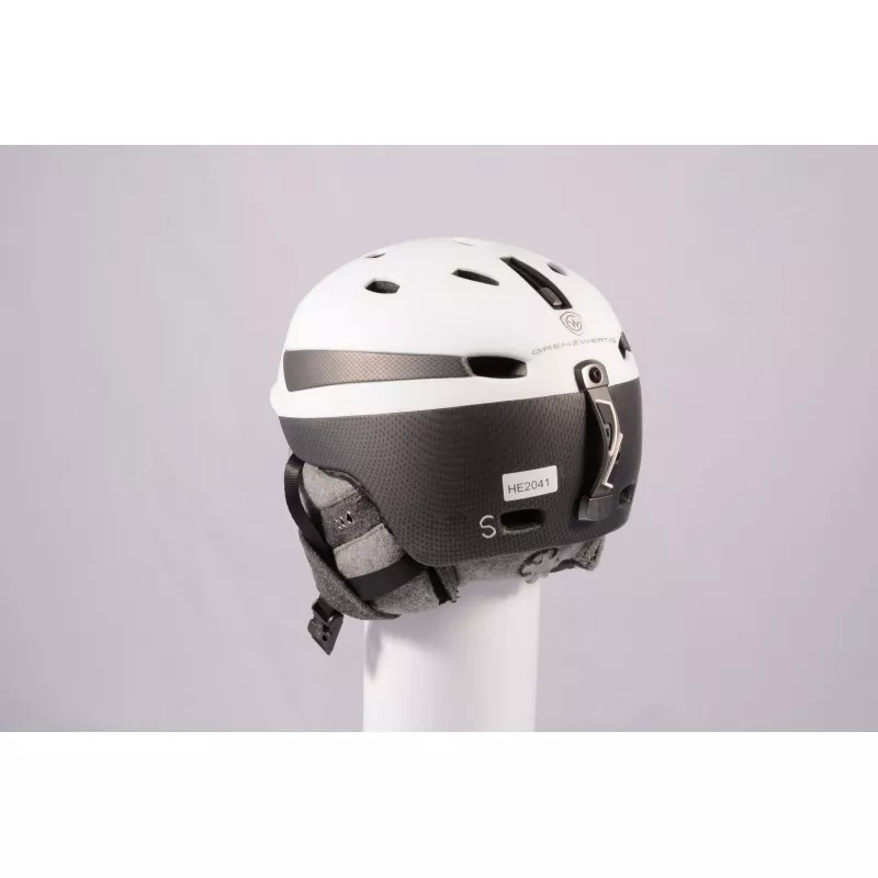 Skihelm/Snowboard Helm PRET EFFECT GRENZWERTIG 2019, WHITE/grey, Air ventilation, einstellbar