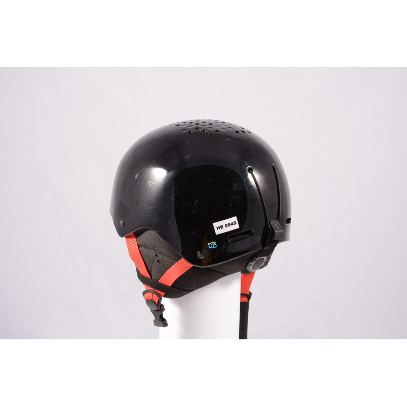 ski/snowboard helmet SALOMON BRIGADE 2020, Black/red, adjustable ( TOP condition )