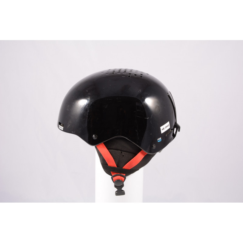 casco da sci/snowboard SALOMON BRIGADE 2020, Black/red, regolabile ( in PERFETTO stato )