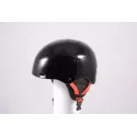 lyžařská/snowboardová helma SALOMON BRIGADE 2020, Black/red, nastavitelná ( TOP stav )