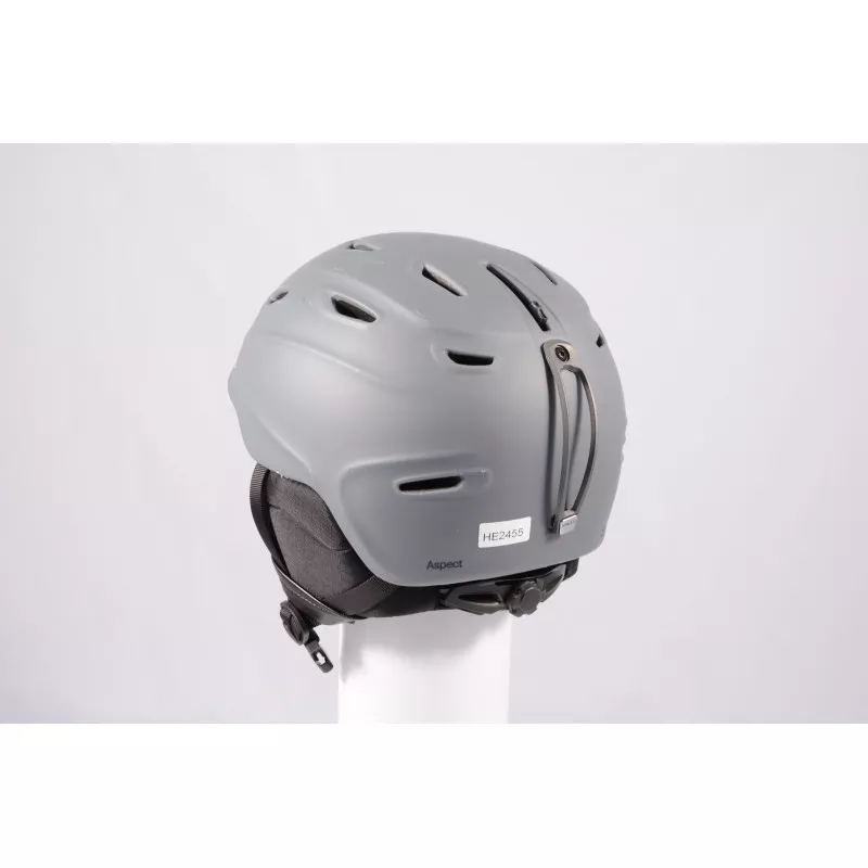 casco da sci/snowboard SMITH ASPECT 2019 Grey, Air ventilation, regolabile