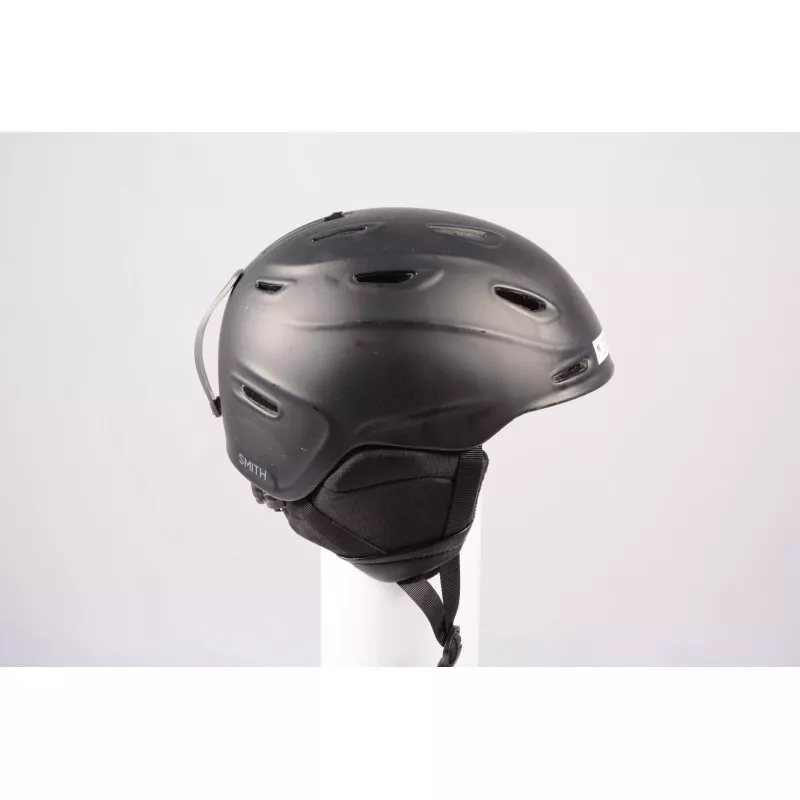 Skihelm/Snowboard Helm SMITH ASPECT 2020, BLACK/matt, Air ventilation, einstellbar