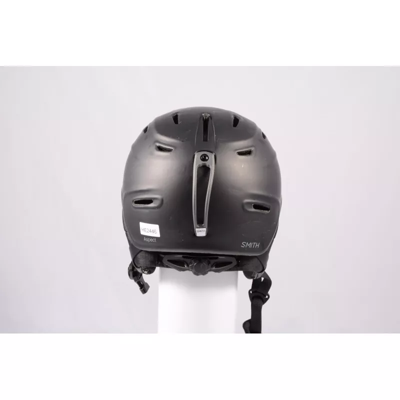 casco de esquí/snowboard SMITH ASPECT 2020, BLACK/matt, Air ventilation, ajustable