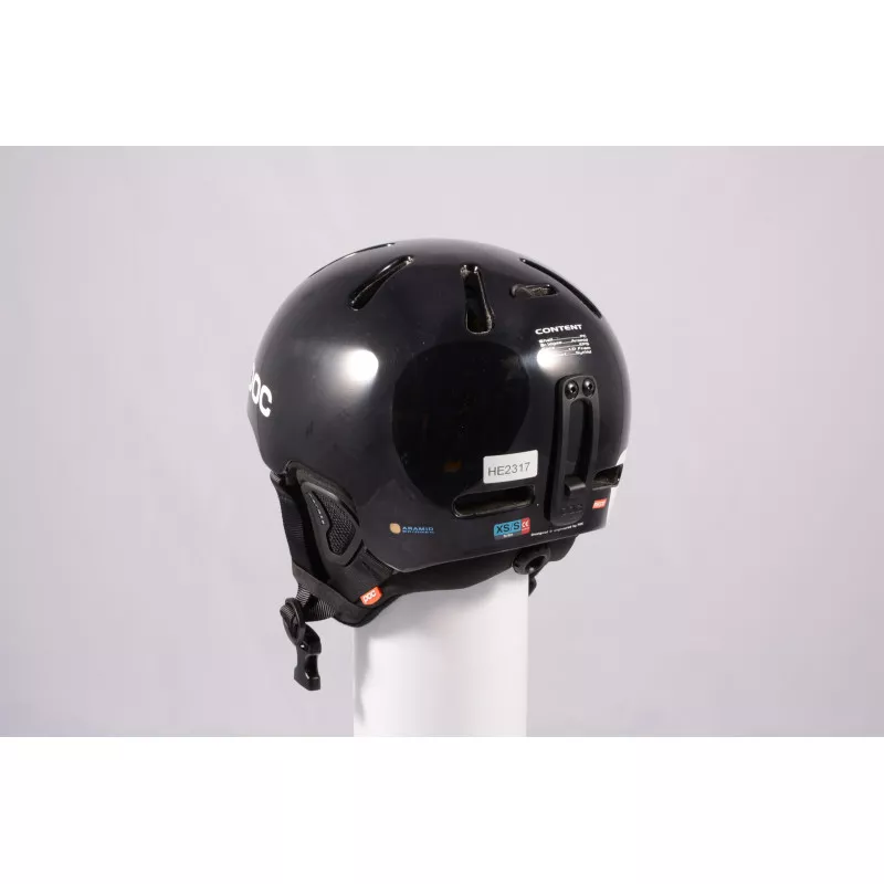 nowy kask narciarsky/snowboardowy POC FORNIX BACKCOUNTRY 2020, Black, Air ventilation, regulowany, Recco ( NOWY )