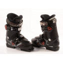 children's/junior ski boots SALOMON SPK 75, SCS, SLICK, ANTIVIBRATION system, BLACK/red, micro, macro