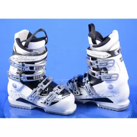 chaussures ski femme SALOMON DIVINE 770 W, micro, macro, EXTENDED lever, white/black