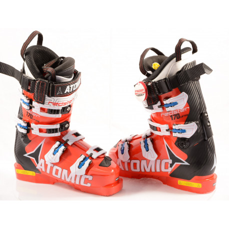 new ski boots ATOMIC REDSTER FIS 170 LIFTED, RED/black, ATOMIC worldcup, CANTING, RACE titanium, ( NEW )