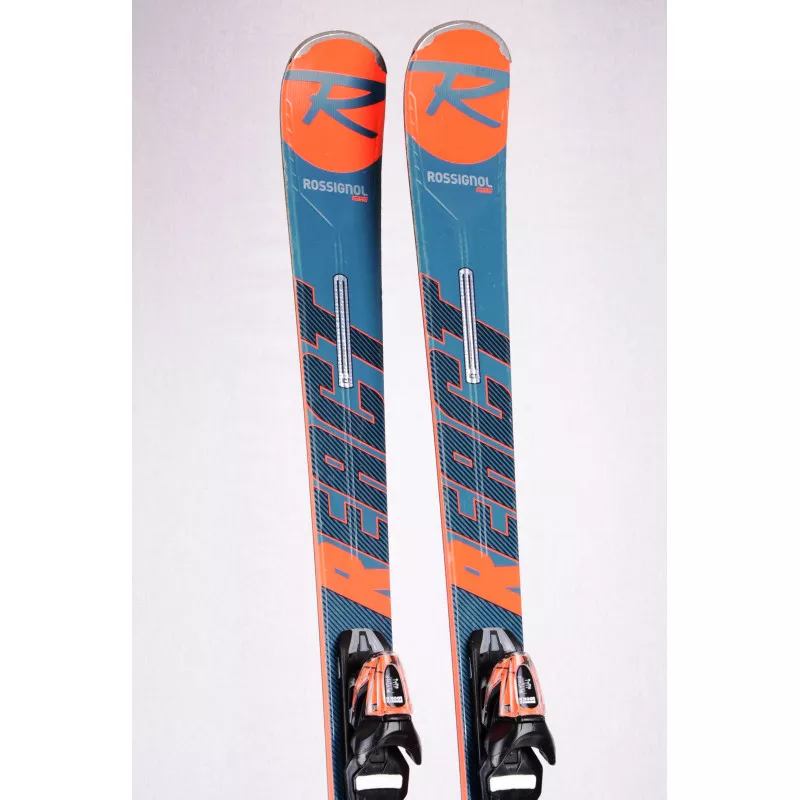 skis ROSSIGNOL REACT 6 COMPACT 2020, Woodcore, grip walk + Look Xpress 11 ( en PARFAIT état )