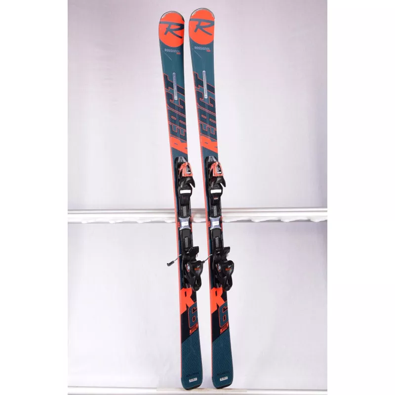 ski's ROSSIGNOL REACT 6 COMPACT 2020, Woodcore, grip walk + Look Xpress 11 ( TOP staat )