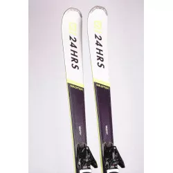 skis SALOMON 24hrs MAX 2020, Woodcore, titan + Salomon Z12 ( TOP condition )
