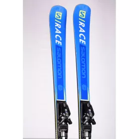 skis SALOMON S/RACE RUSH SL 2020, grip walk, Ti2, EDGE AMPLIFIER + Salomon X12 ( TOP condition )