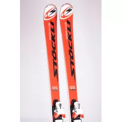 skis STOCKLI WORLDCUP LASER GS VRT, woodcore, double titan + VIST 412 VSP