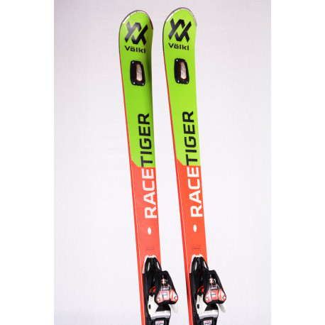 esquís VOLKL RACETIGER GS UVO 2020, Woodcore, Titanium + Marker XCell 12 ( Condición TOP )