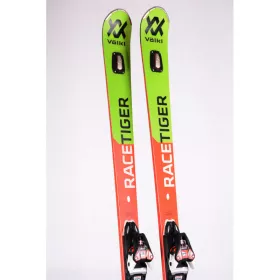 skis VOLKL RACETIGER GS UVO 2020, Woodcore, grip walk, Titanium + Marker XCell 12 ( en PARFAIT état )