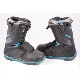 boots snowboard NITRO AGENT TLS 2020, BLACK/blue ( ca NOI )