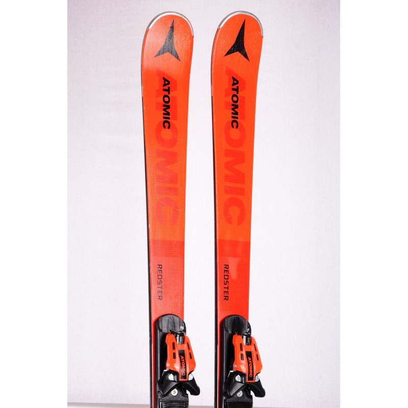 skis ATOMIC REDSTER TR 2020 Titanium, Woodcore + Atomic X 12 TL ( TOP condition )