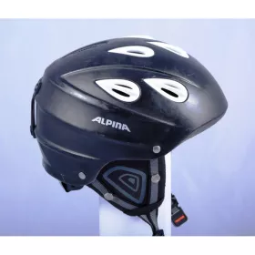 casco da sci/snowboard ALPINA JUNTA black/white, regolabile