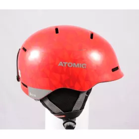 skidhjälm/snowboardhjälm ATOMIC MENTOR JR 2020, Red/Grey, justerbar