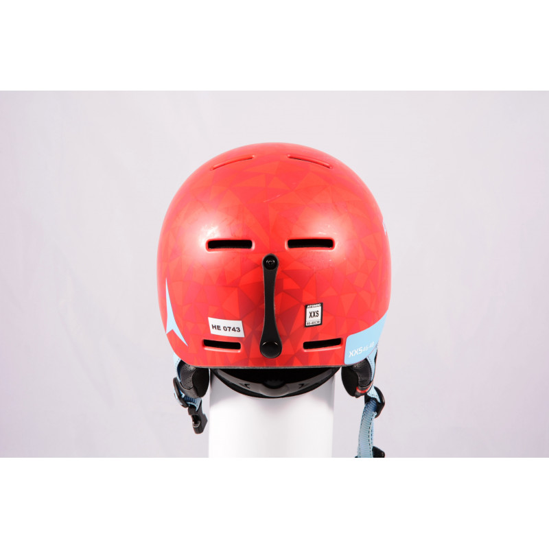 lyžiarska/snowboardová helma ATOMIC MENTOR JR 2020, Red/blue, einstellbar (TOP stav )