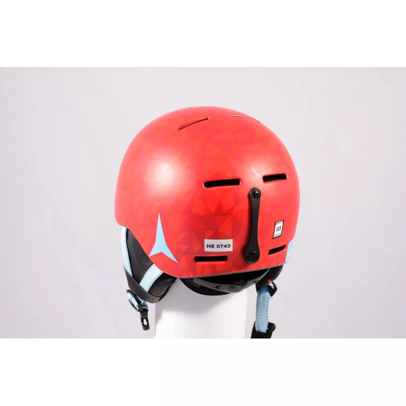 casque de ski/snowboard ATOMIC MENTOR JR 2020, Red/blue, réglable ( en PARFAIT état )
