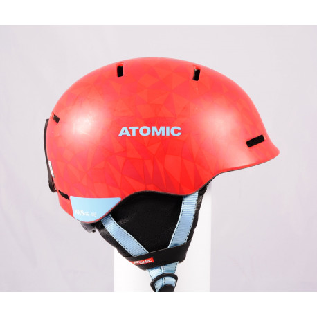 casco da sci/snowboard ATOMIC MENTOR JR 2020, Red/blue, regolabile ( in PERFETTO stato )