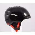 lyžiarska/snowboardová helma ATOMIC SAVOR 2019, BLACK/red, Air ventilation, nastaviteľná
