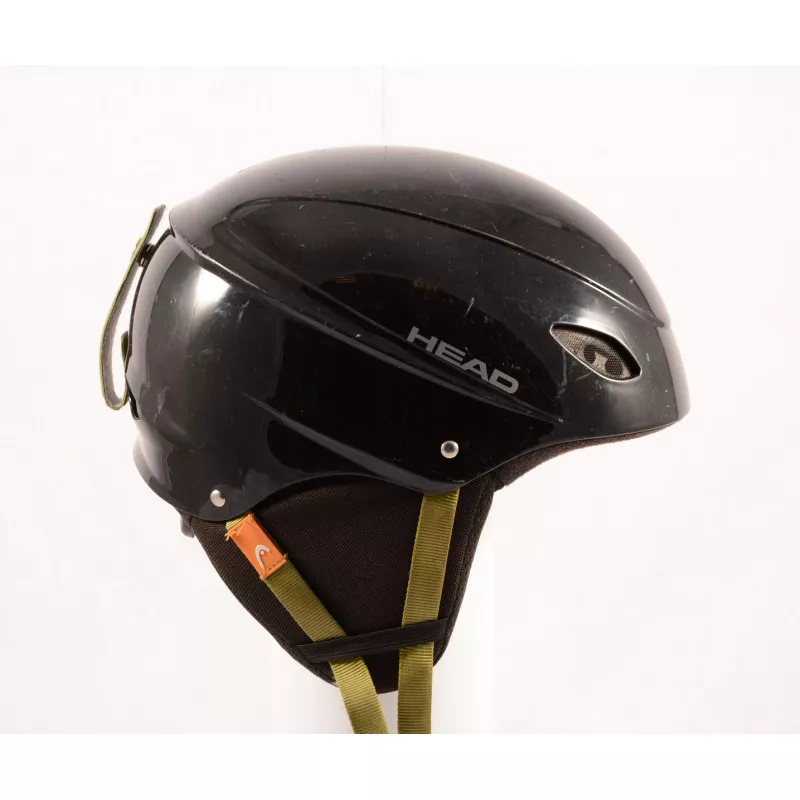 casco da sci/snowboard HEAD BLACK/green, regolabile