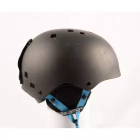 cască de schi/snowboard SALOMON JIB Black/blue, reglabilă