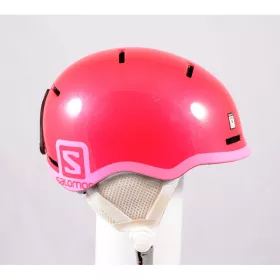 skihelm/snowboardhelm SALOMON GROM GLOSSY 2020, Pink, verstelbaar ( TOP staat )