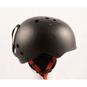 ski/snowboard helmet SALOMON JIB Black/red, adjustable