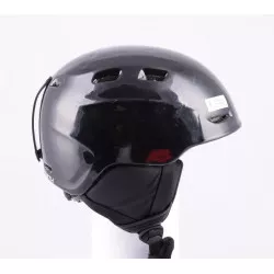 lyžiarska/snowboardová helma SMITH ZOOM JR. black, air vent, nastaviteľná ( TOP stav )