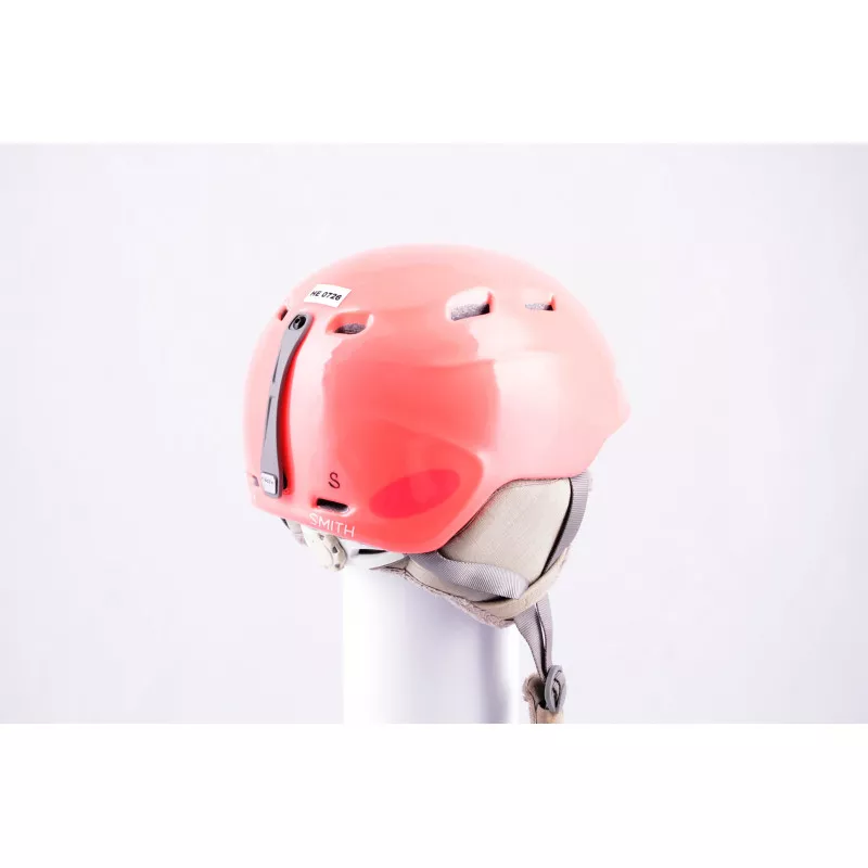 lyžařská/snowboardová helma SMITH ZOOM JR. pink, nastavitelná