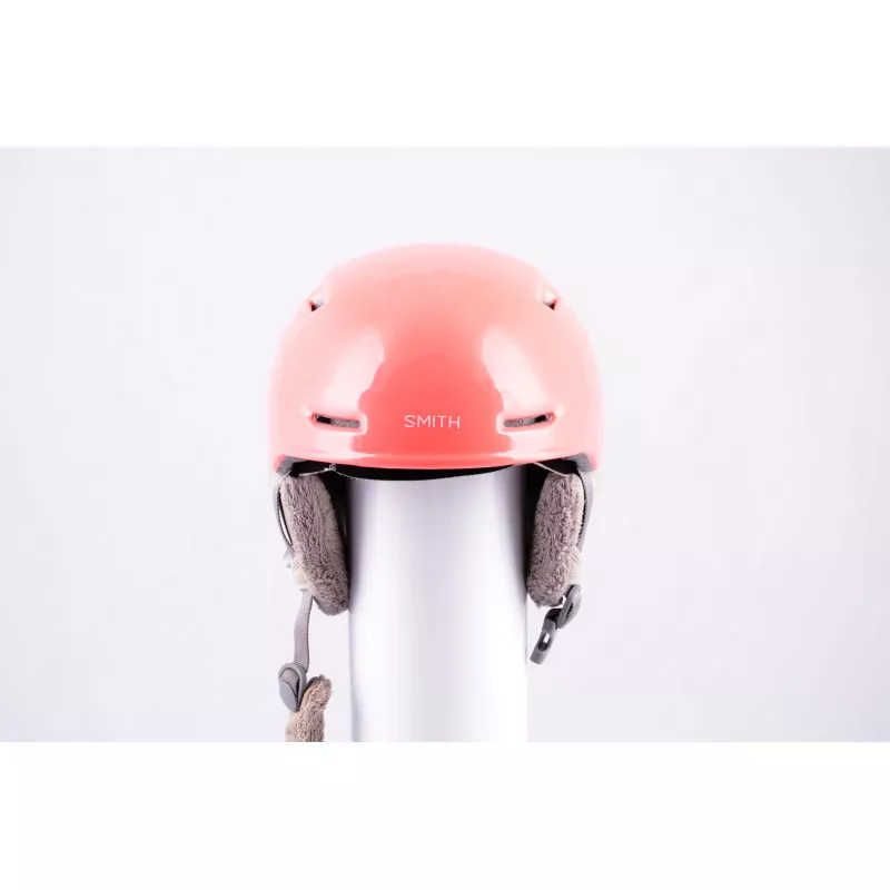 casque de ski/snowboard SMITH ZOOM JR. pink, réglable