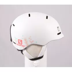 lyžiarska/snowboardová helma SALOMON GROM WHITE 2020, nastaviteľná ( ako NOVÁ )