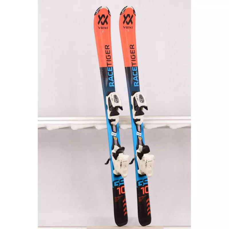 children's/junior skis VOLKL RACETIGER GS Jr. vMOTION, TIP rocker + Marker 4.5 ( TOP condition )