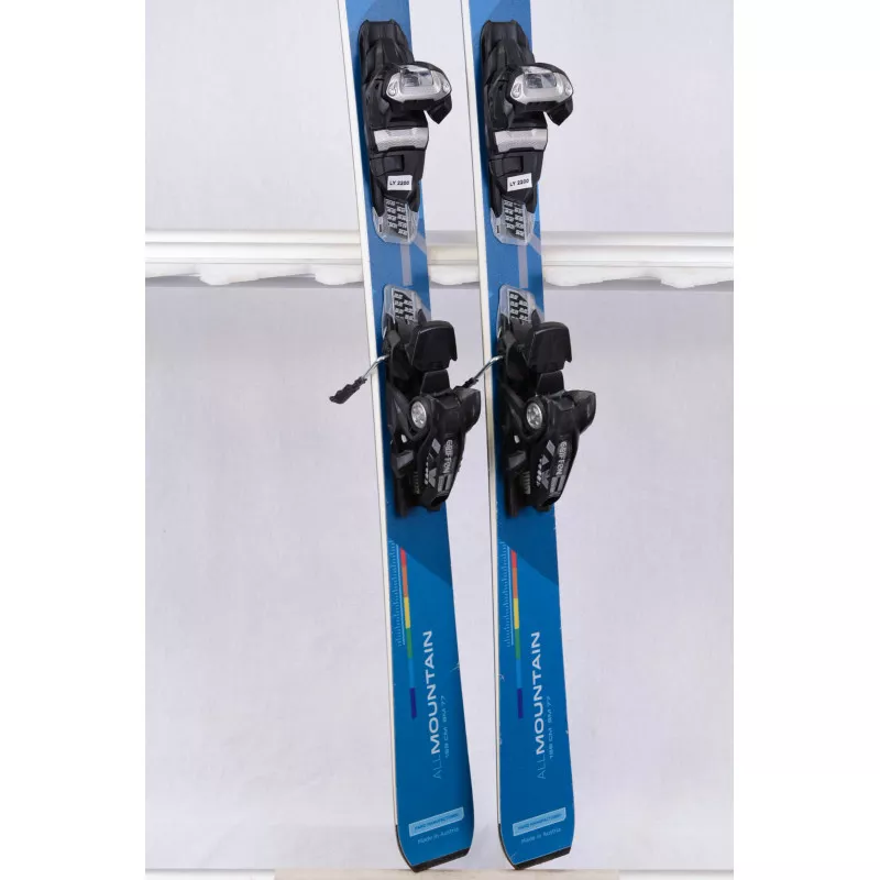 ski's CROC ALL MOUNTAIN 77 blue 2019, woodcore, titan, handmade AUT + Marker Griffon 13 ( TOP staat )
