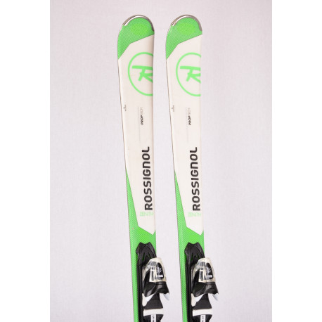 skis Rossignol ZENITH Xpress, Power Turn rocker, PROP TECH, green/white + Look Xpress 10 ( en PARFAIT état )