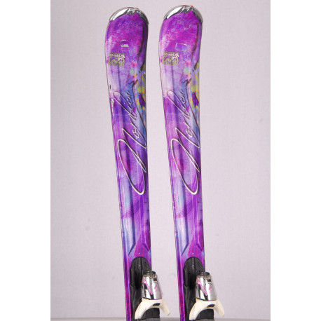 dam skidor NORDICA AXANA VIOLET, woodcore, Energy Frame Carbon + Marker N Sport