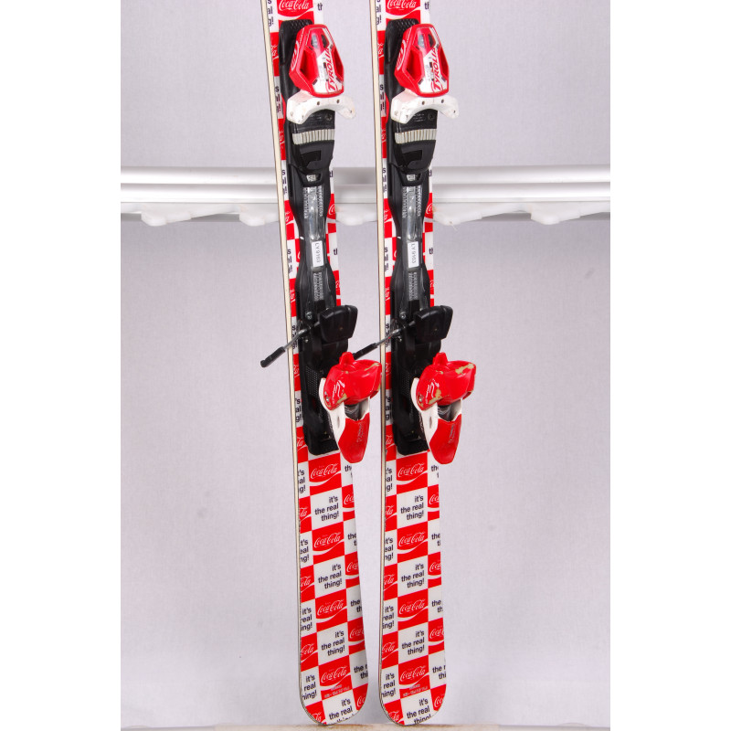 skis BOMBER COCA COLA, Woodcore, Titanium, Luxury line special edition + Tyrolia PRO 12
